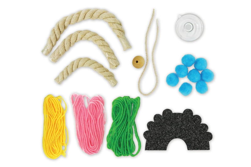 Kids Projects: Impulse - Macrame Hanging Rainbow