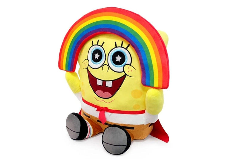 SpongeBob SquarePants Hugme Rainbow Plush Toy (Yellow) (One Size)