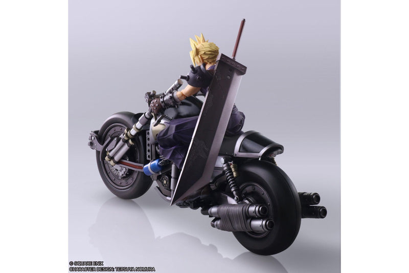 Final Fantasy VII: Cloud Strife & Hardy-Daytona - Bring Arts Figure Set