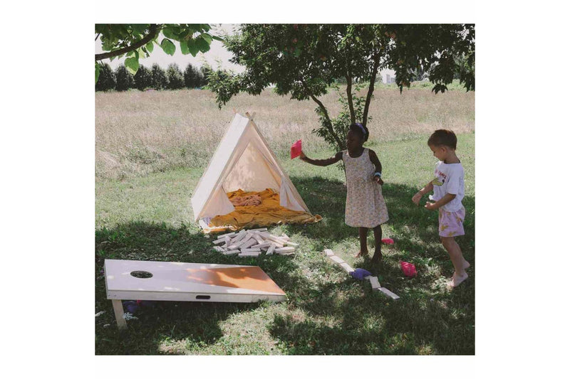 Kinderfeets 120cm Cornhole Kids Children Outdoor Garden Fun Wooden Play Toy 3y+