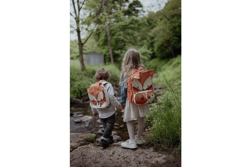 Sassi: A4 Junior Recycled Backpack - Crunchy the Fox