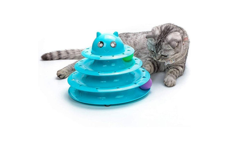 Three-Layer Dribbling Cat Carousel (assorted)