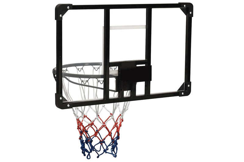 Basketball Backboard Transparent 71x45x2.5 cm Polycarbonate vidaXL