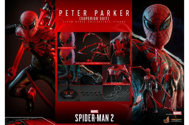 Spider-Man: Peter Parker (Superior Suit) - 12" Action Figure