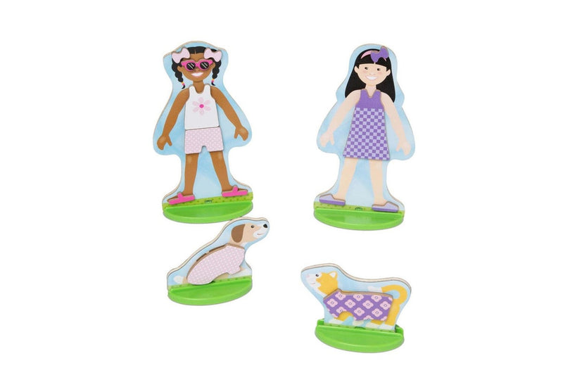 Melissa & Doug Best Friends Magnetic Dress-Up Kids Childrens Play Toy 3+