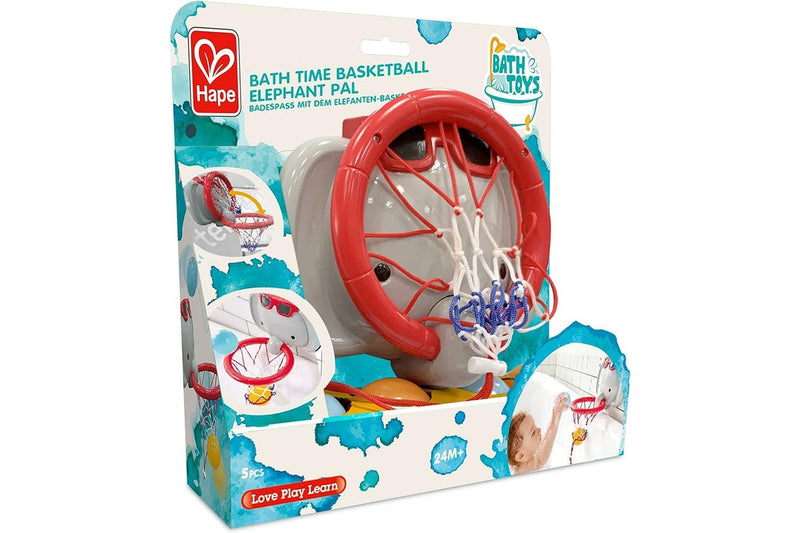 Hape: Bath Time Basketball - Elephant Pal