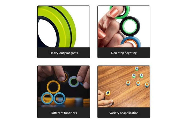 The Magnetic Fidget Rings Fidget Blocks