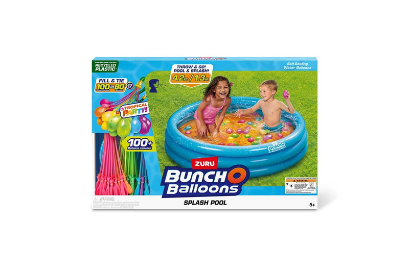 Zuru Bunch O Balloons Splash Pool Kids Children Toy w 100 Water Balloons 5y+