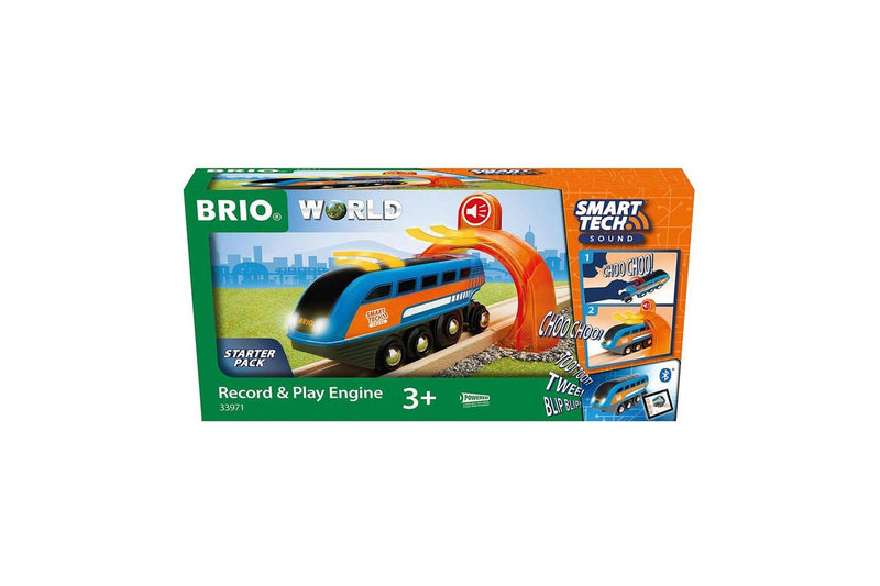 Brio Smart Tech Record & Play Engine Kids Childrens Pretend Play Toy 3y+