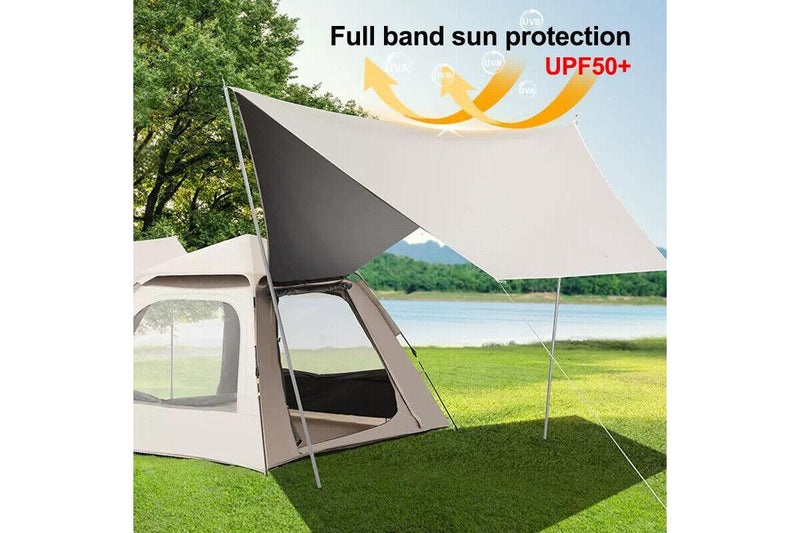 Ozstock 2-in-1 Outdoor Camping Sun Shade Portable Folding Camping Equipment Tent