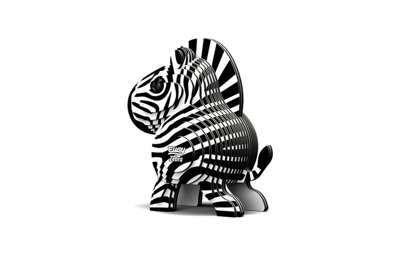 Eugy: Zebra - 3D Cardboard Model