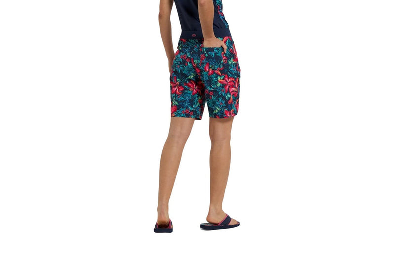 Animal Womens/Ladies Nora Printed Recycled Boardshorts (Red) (6 UK)