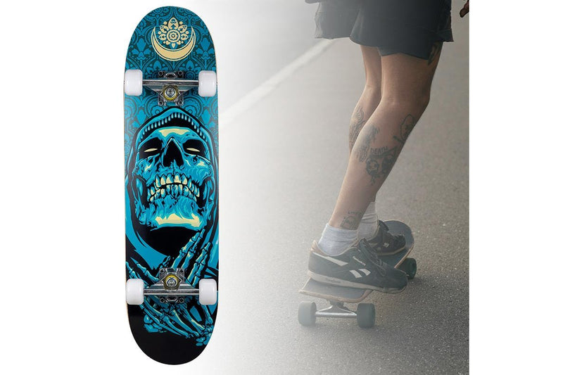 Skateboard for Beginners - Skull