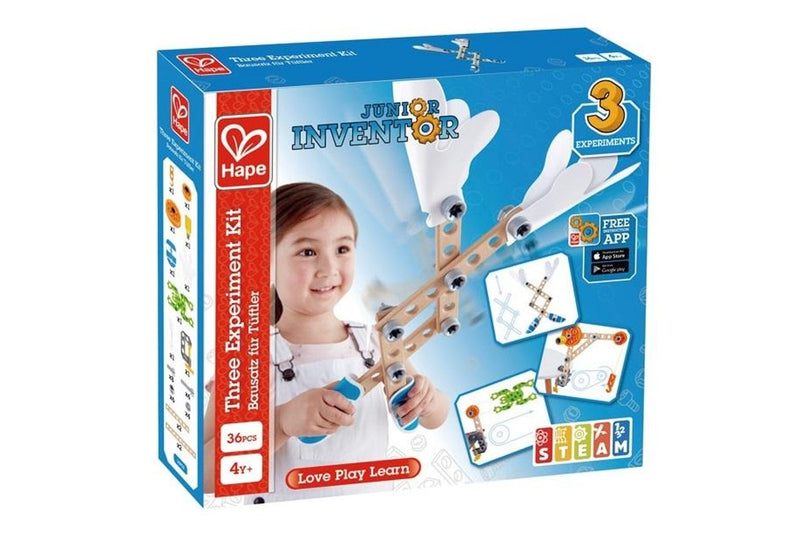 Hape: Junior Inventor - Three Experiment Kit