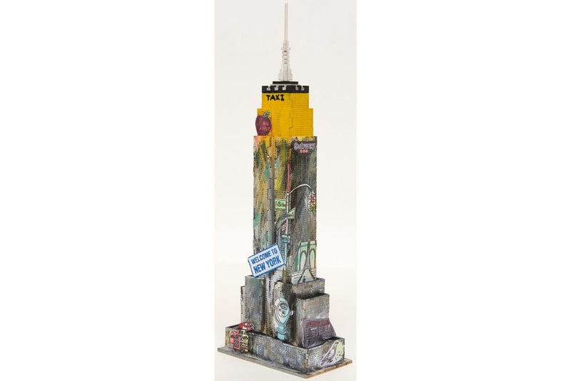 Insight Editions Incredibuilds New York Empire State Building 3D Wood Model 10y+