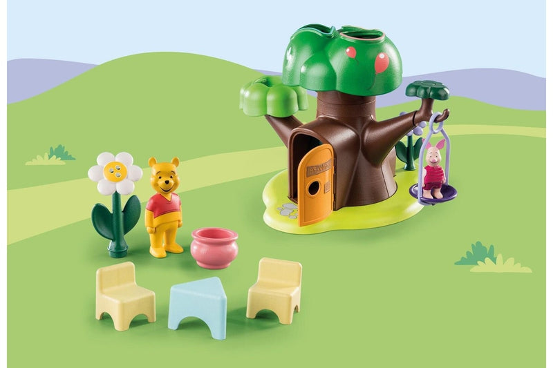 Playmobil: 1.2.3 & Disney - Winnie's & Piglet's Tree House (71316)