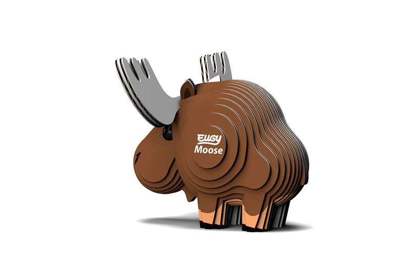 Eugy: Moose - 3D Cardboard Model