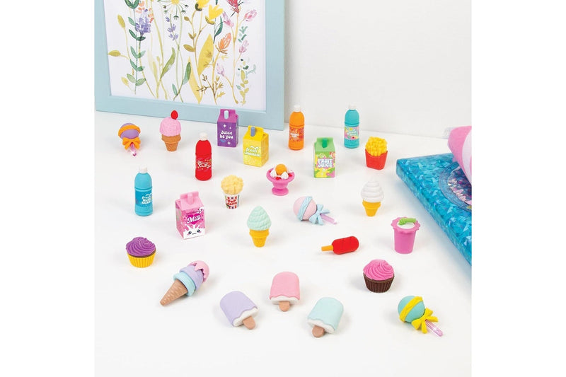 3C4G: Snacks & Sweets Puzzle Eraser Set