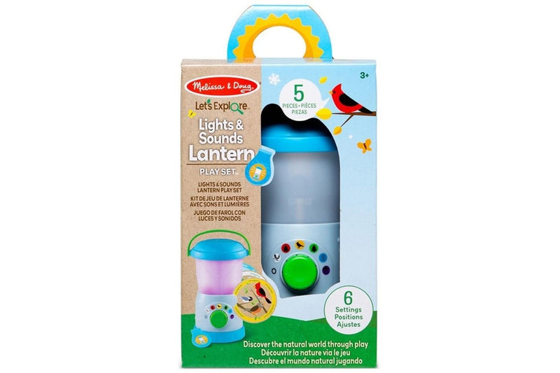 Melissa & Doug: Let's Explore - Light & Sound Lantern Play Set