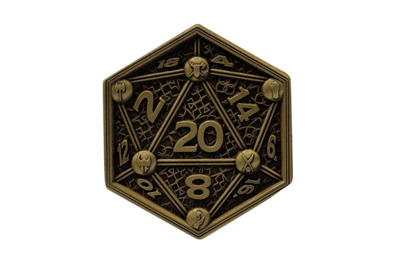 Dungeons & Dragons: Class Cards and D20 Flip Coin