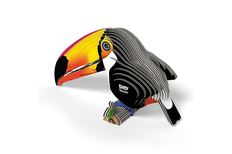 Eugy: Toucan - 3D Cardboard Model