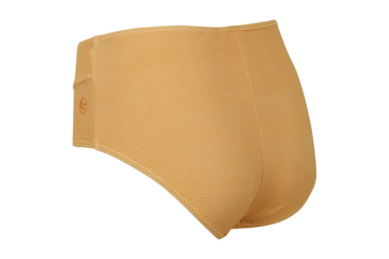 Regatta Womens/Ladies Paloma Textured Bikini Bottoms (Mango Yellow) (14 UK)