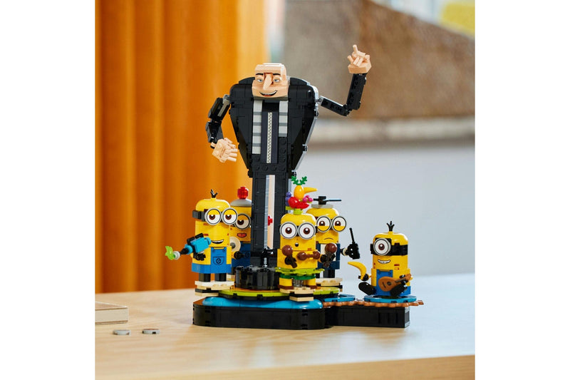 LEGO Despicable Me 4: Brick-Built Gru and Minions - (75582)