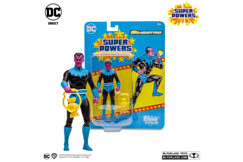 DC Super Powers: Sinestro (Superfriends) - 4.5" Action Figure