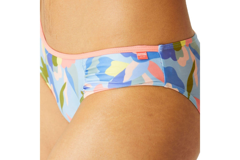 Regatta Womens/Ladies Aceana Abstract Floral Bikini Bottoms (Blue) (8 UK)