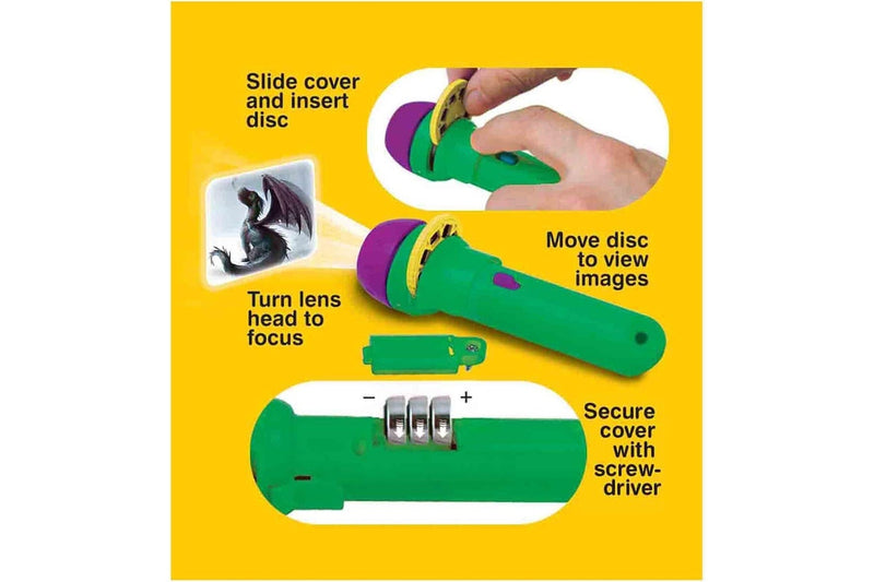 Brainstorm Toys Wizard & Dragon Torch & Projector