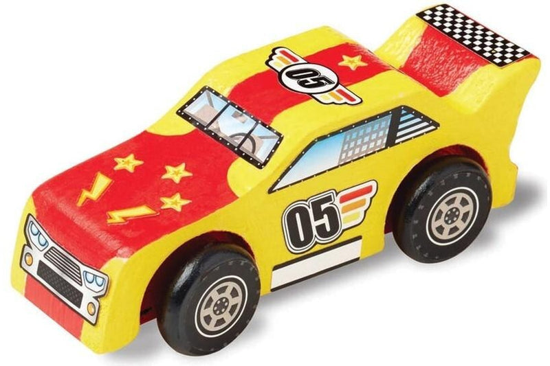 Melissa & Doug: Created by Me! Race Car Wooden Craft Kit