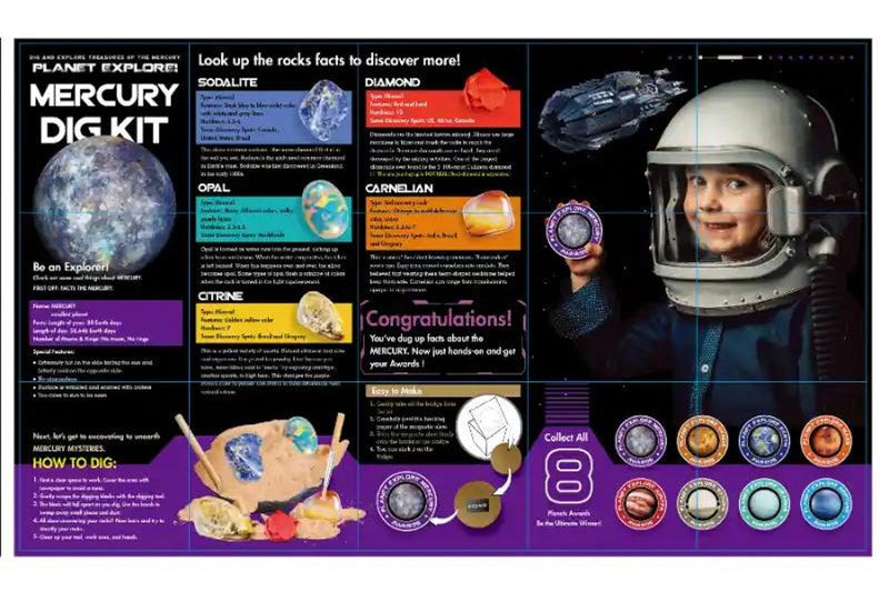 Planet Expore: Mercury Dig Kit