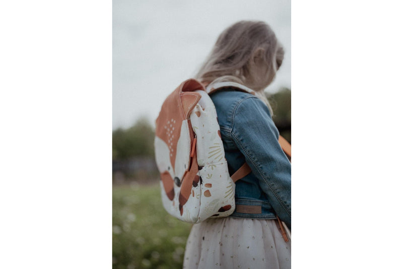 Sassi: Recycled Mini Backpack - Crunchy the Fox