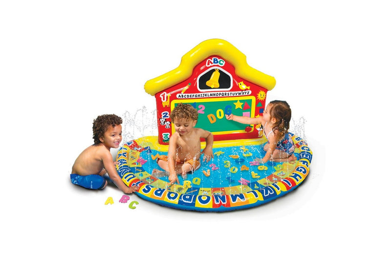 Go Play! School Splash Outdoor Water Sprinkler Educational Learning Mat Toy 3y+