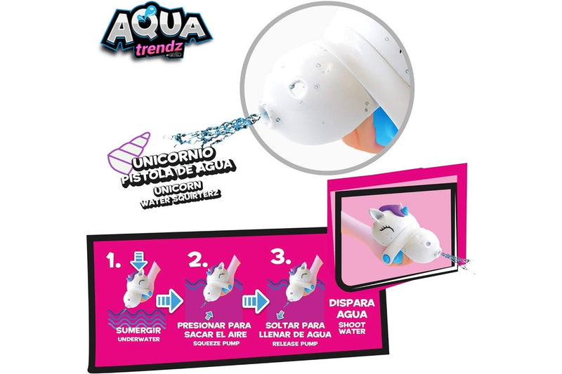 Aqua Trendz: Unicorn Snorkel Mask with Water Gun & Accessories