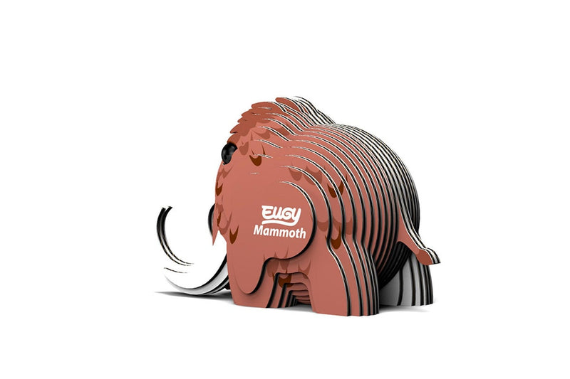 Eugy: Mammoth - 3D Cardboard Model