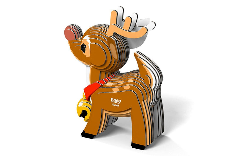 Eugy: Reindeer - 3D Cardboard Model