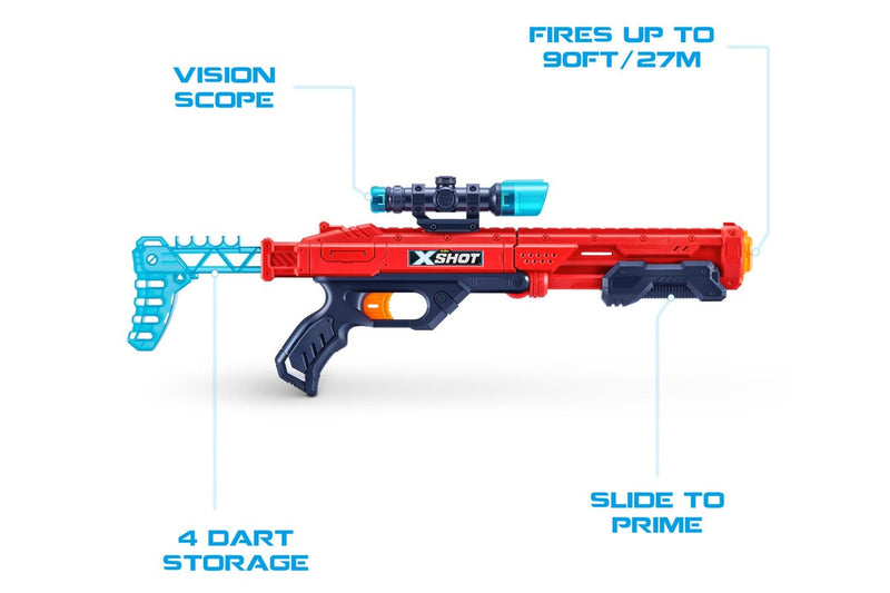 Zuru: X-Shot - Hawk Eye Blaster (Red)