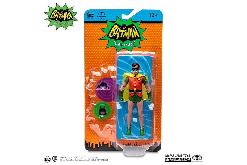 DC Multiverse: Robin With Oxygen Mask (Batman 66 ) - 6" Action Figure