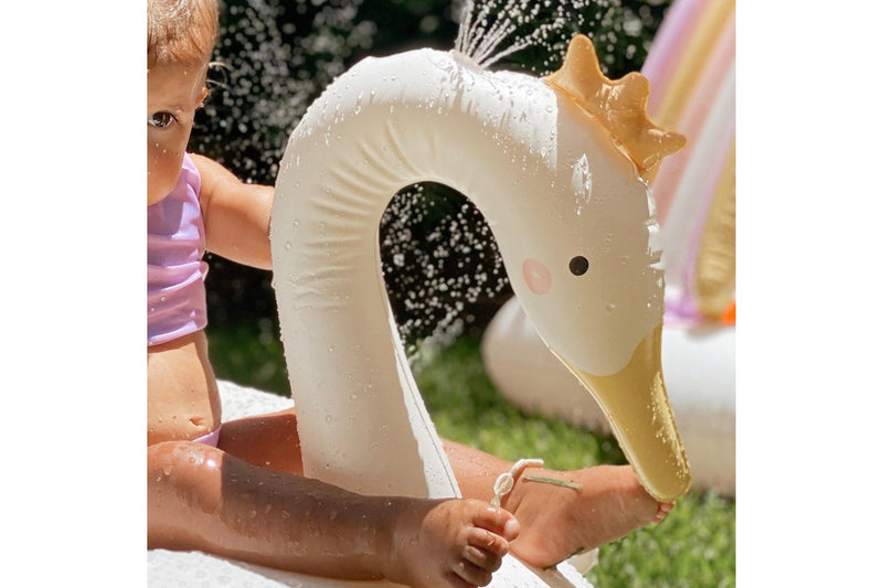 Sunnylife: Inflatable Sprinkler - Princess Swan Multi