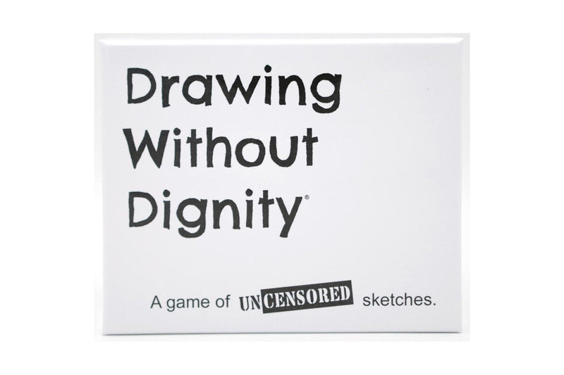 Twopointoh Games Drawing Without Dignity Base Fun Party Card Game Family 17y+