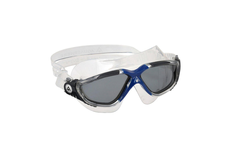 Aquasphere Unisex Adult Vista Swimming Goggles (Clear/Grey/Dark Blue) (One Size)