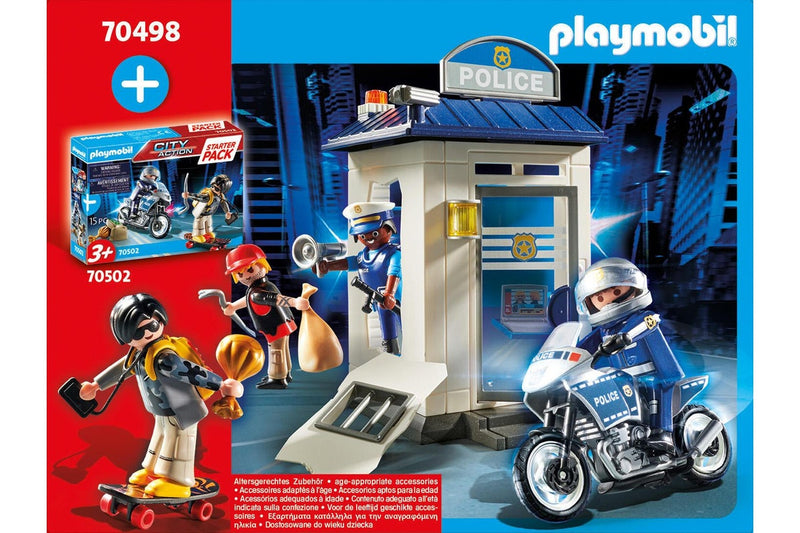 Playmobil: City Action - Large Starter Pack - Police Station (70498)