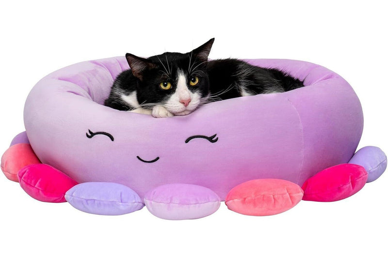 Squishmallows: Beula the Octopus Pet Bed - 24" Med