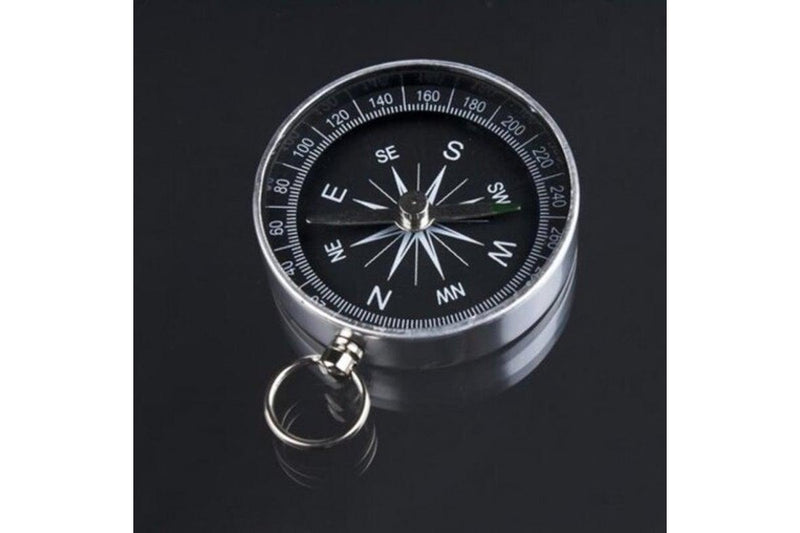 Lightweight Mini Aluminum Camping Hiking Hiker Navigation Tool White Compasses