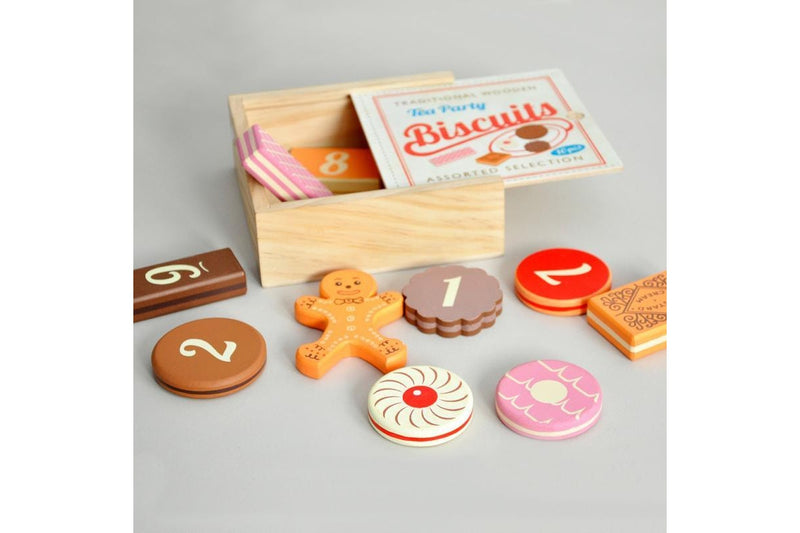 Rex London: Traditional - Wooden Tea Party Biscuits