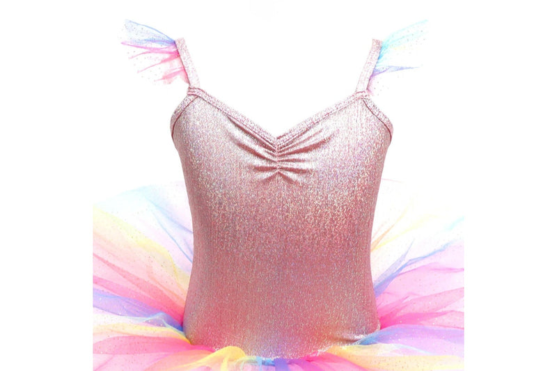 Pink Poppy: Unicorn Dreamer - Rainbow Party Tutu (Size 5-6)