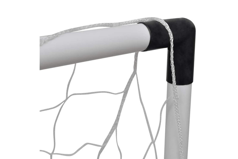 Mini Soccer Goals Post Net Set 2 pcs for Kids 91.5 x 48 x 61 cm vidaXL