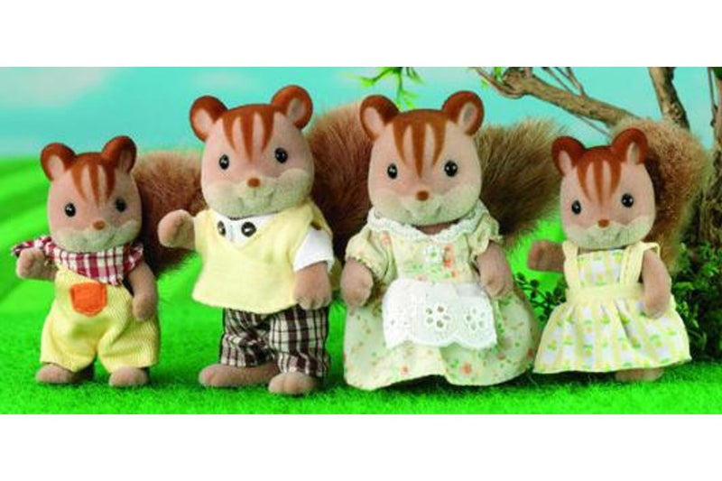 Sylvanian Families: Walnut Squirrel Family