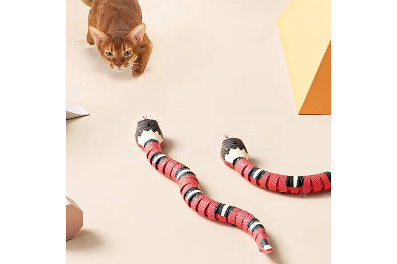 Smart Sensing Interactive Automatic Electronic Snake Cat Toys